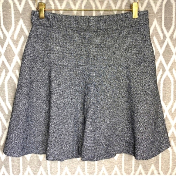 Banana Republic tweed miniskirt with zippered waist, size 14 - Picture 1 of 9